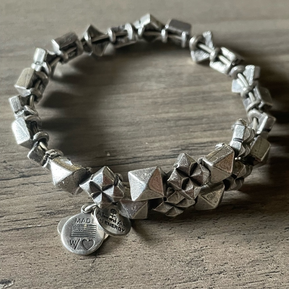 Alex and ani vintage bracelet stainless steel